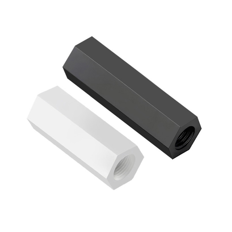 Nylon kolom isolatiekolom zeshoekige nylon moer elektrische accessoires