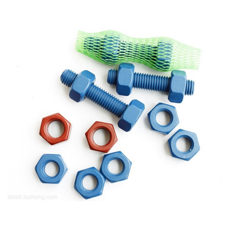 Teflon Blue Stud Bolts Marine Anti-Corrosion Speciaal gebruik