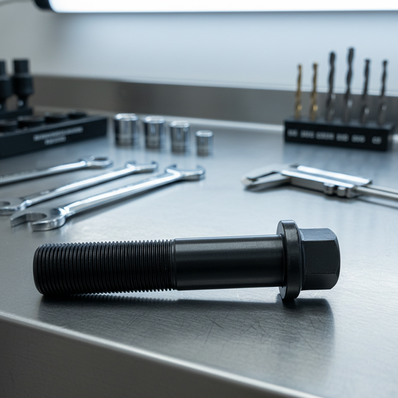 M8×60 gelegeerd staal kwaliteit 8.8 verzinkt zeskantige flensbout cilinderbouten M8×60 gelegeerd staal kwaliteit 8.8 verzinkt zeskantige flensbout cilinderbouten