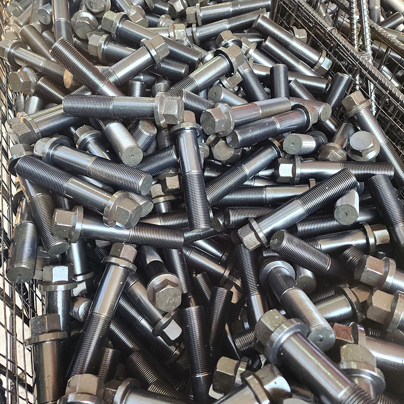 M8×60 gelegeerd staal kwaliteit 8.8 verzinkt zeskantige flensbout cilinderbouten M8×60 gelegeerd staal kwaliteit 8.8 verzinkt zeskantige flensbout cilinderbouten