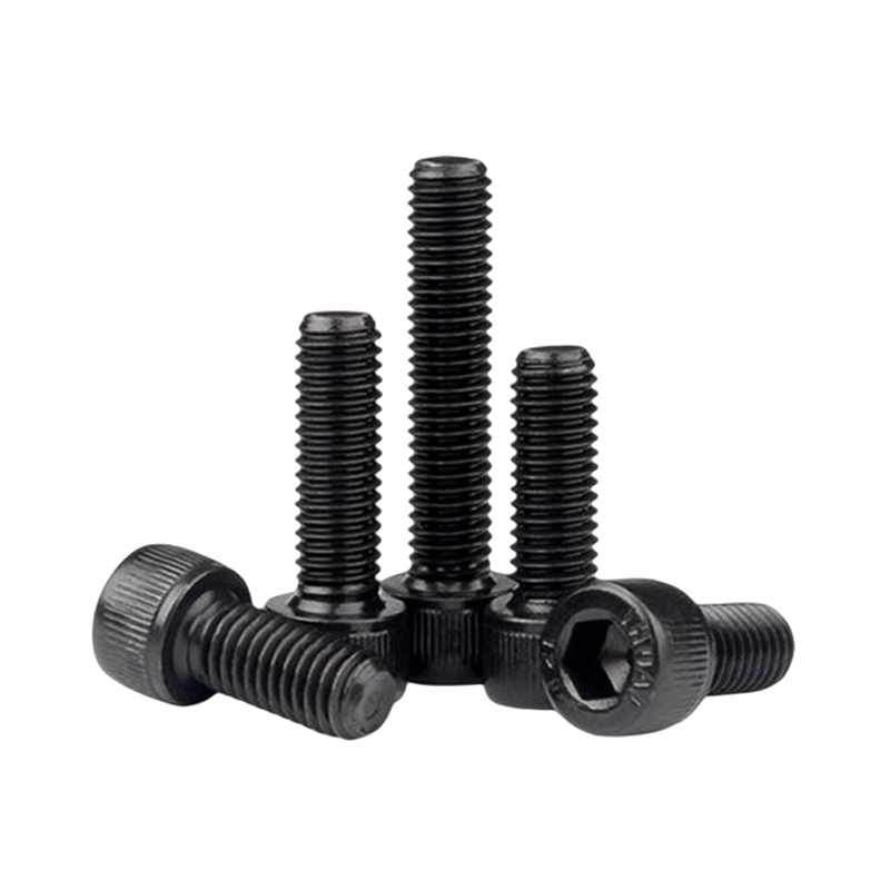 M3*40 Koolstofstaal Zwart Oxide Zeskantschroeven