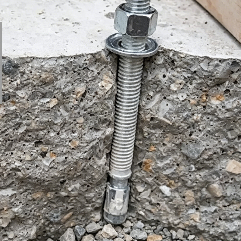 ASTM F1554 Koolstofstaal thermisch verzinkte ankerbout ASTM F1554 Koolstofstaal thermisch verzinkte ankerbout
